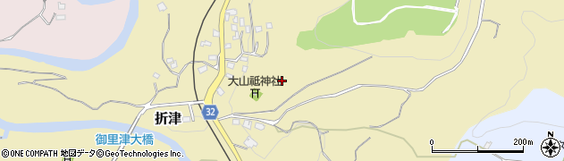 千葉県市原市折津周辺の地図