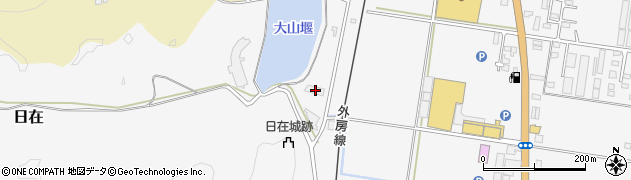 千葉県いすみ市日在2644周辺の地図