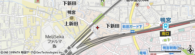 神奈川県小田原市下新田218周辺の地図
