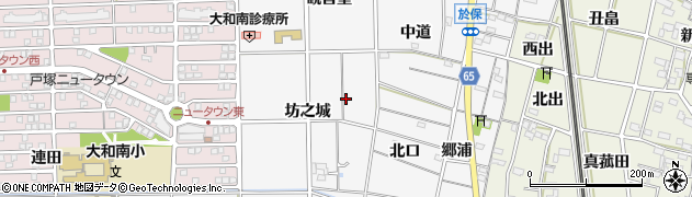 愛知県一宮市大和町於保周辺の地図