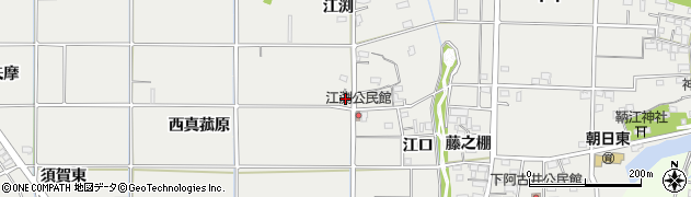 愛知県一宮市明地東真菰原15周辺の地図