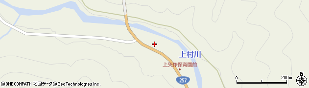 岩村消防署上矢作分署周辺の地図