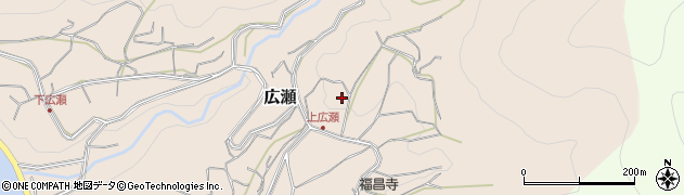 京都府京丹波町（船井郡）広瀬（上岡）周辺の地図