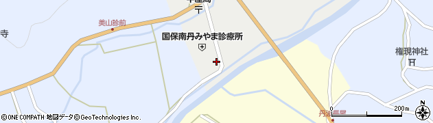 京都府南丹市美山町安掛（下）周辺の地図