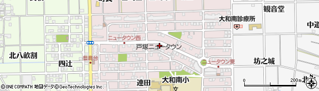 愛知県一宮市大和町戸塚（宮崎東）周辺の地図