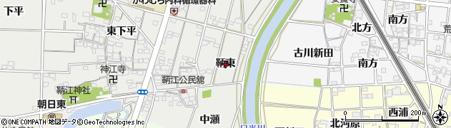 愛知県一宮市明地（鞆東）周辺の地図