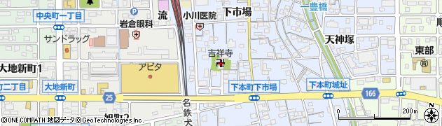 吉祥寺周辺の地図