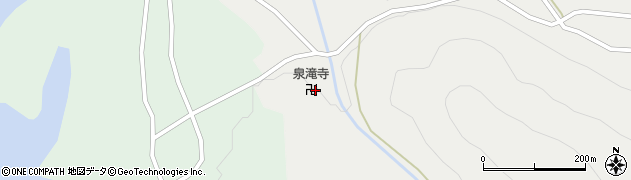泉竜寺周辺の地図