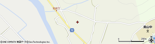京都府南丹市美山町和泉（辻堂浦）周辺の地図