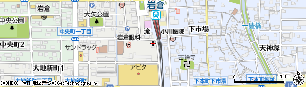 中京銀行岩倉中央支店 ＡＴＭ周辺の地図