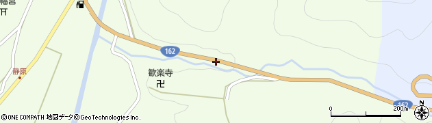 京都府南丹市美山町静原（こぶし谷）周辺の地図