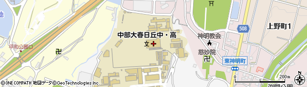 愛知県春日井市松本町1105周辺の地図
