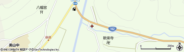 京都府南丹市美山町静原（坂尻）周辺の地図