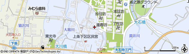幡野石材店周辺の地図