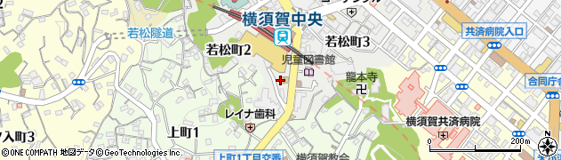 みずほ銀行横須賀支店 ＡＴＭ周辺の地図