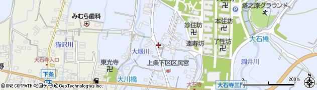 富士宮警察署上条警察官駐在所周辺の地図
