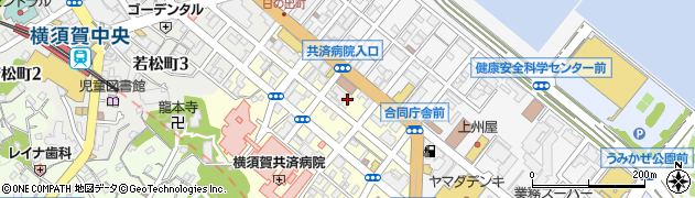 東京海上日動火災保険株式会社　横浜中央支店横須賀支社周辺の地図
