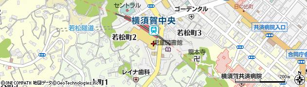 エスパティオ横須賀店周辺の地図