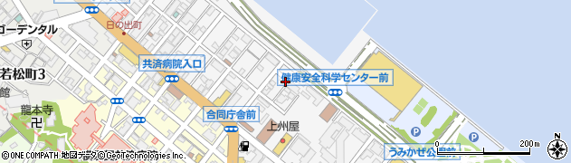 横須賀市役所　資源循環日の出事務所粗大ごみ受付周辺の地図