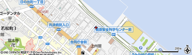 神奈川県横須賀市日の出町周辺の地図