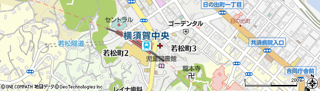 株式会社プレステージ　横須賀中央店周辺の地図