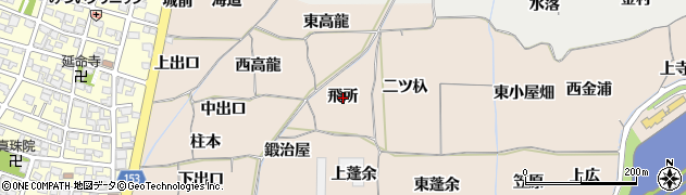 愛知県一宮市丹陽町三ツ井（飛所）周辺の地図