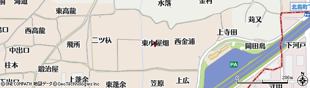 愛知県一宮市丹陽町三ツ井（東小屋畑）周辺の地図