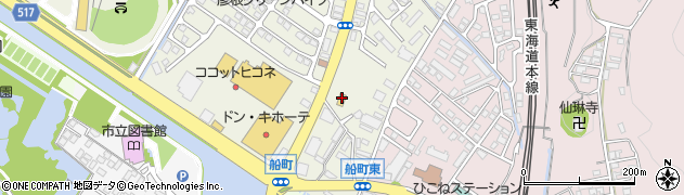 ローソン彦根松原東店周辺の地図