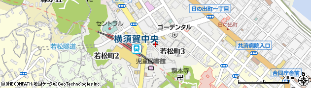 りそな銀行横須賀支店 ＡＴＭ周辺の地図