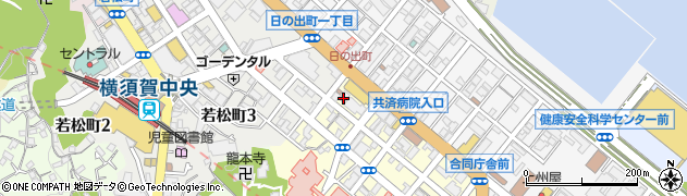駐留軍等労働者労務管理機構（独立行政法人）横須賀支部管理課周辺の地図