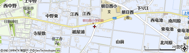 愛知県一宮市上祖父江紙屋浦29周辺の地図