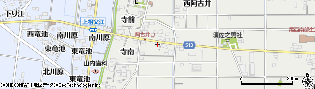 愛知県一宮市明地西阿古井149周辺の地図