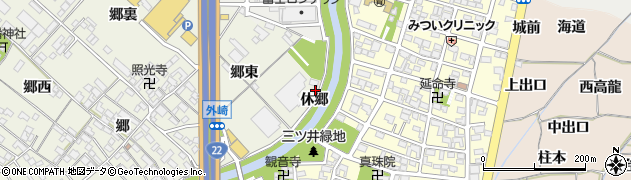 愛知県一宮市丹陽町三ツ井（八幡西）周辺の地図