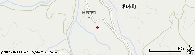 京都府綾部市和木町樋ノ口8周辺の地図