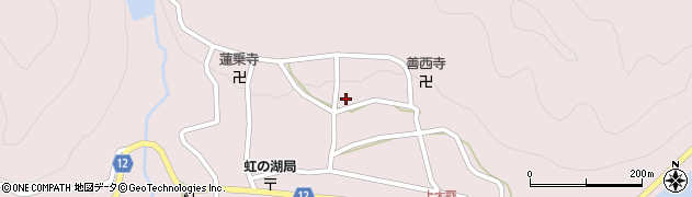 京都府南丹市美山町大野（迫谷）周辺の地図