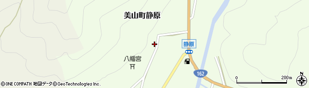 京都府南丹市美山町静原（大迫尻）周辺の地図