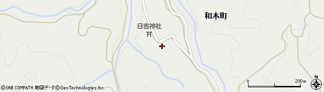 京都府綾部市和木町樋ノ口33周辺の地図