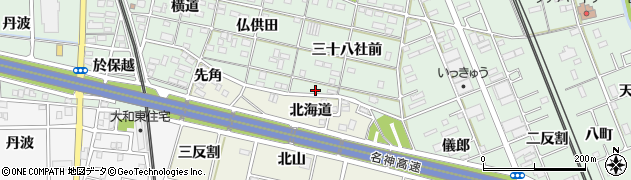 愛知県一宮市大和町妙興寺三十八社前69周辺の地図