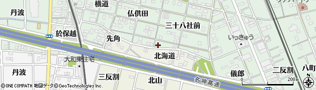 愛知県一宮市大和町妙興寺三十八社前65周辺の地図