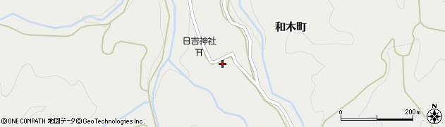 京都府綾部市和木町樋ノ口32周辺の地図