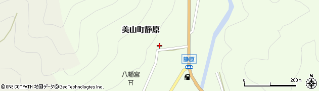 京都府南丹市美山町静原（溝ノ上）周辺の地図