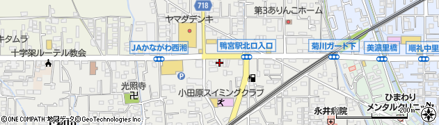 横浜銀行鴨宮支店 ＡＴＭ周辺の地図