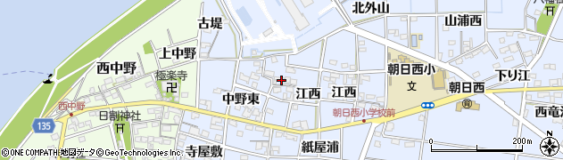 愛知県一宮市上祖父江中野東26周辺の地図