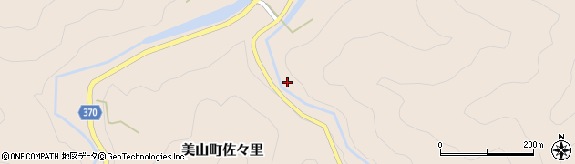 京都府南丹市美山町佐々里（戸玉）周辺の地図