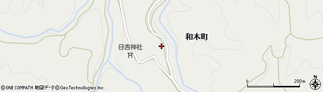 京都府綾部市和木町樋ノ口24周辺の地図