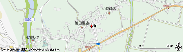 中福田簡易郵便局周辺の地図