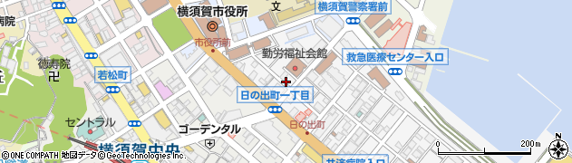 セブンイレブン横須賀日の出１丁目店周辺の地図