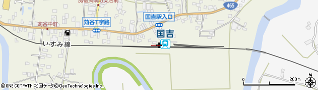 国吉駅周辺の地図