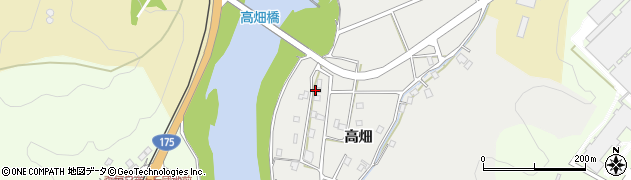 京都府福知山市高畑782周辺の地図