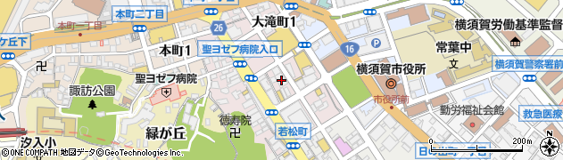 三井住友信託銀行横須賀支店周辺の地図